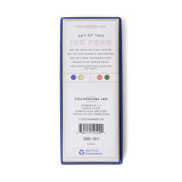 2'Lİ TÜKENMEZ KALEM - COLOUR BLOCK PENS COBALT+ARMY GREEN /SET OF 2) - 2