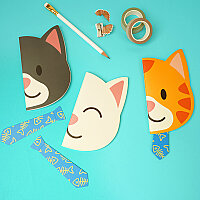 3'LÜ KEDİ NOT DEFTERİ - CAT SHAPED NOTEBOOKS - 3