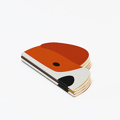 3'LÜ KÖPEK NOT DEFTERİ - DOG SHAPED NOTEBOOKS - 3