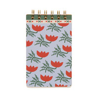 Designworks Ink - A DOPO NOT DEFTERİ ÇİÇEK 8,9x14,6 cm. - A DOPO FLOWER TWIN WIRE NOTEPAD