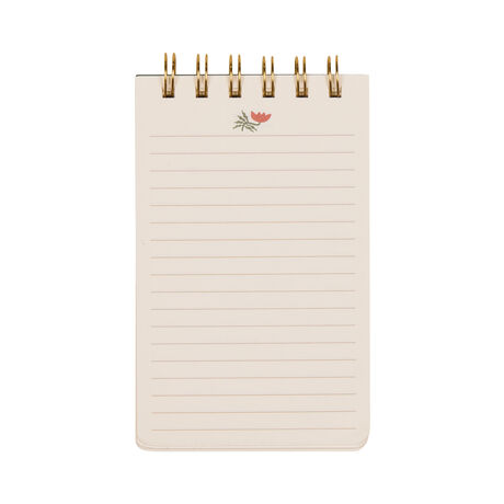 A DOPO NOT DEFTERİ ÇİÇEK 8,9x14,6 cm. - A DOPO FLOWER TWIN WIRE NOTEPAD