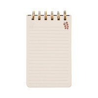 A DOPO NOT DEFTERİ DOMATES 8,9x14,6 cm. - A DOPO TOMATO TWIN WIRE NOTEPAD - Thumbnail