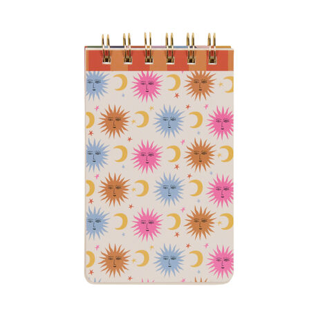A DOPO NOT DEFTERİ GÜNEŞ 8,9x14,6 cm. - A DOPO SUN TWIN WIRE NOTEPAD