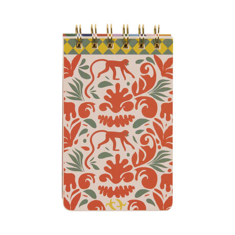 A DOPO NOT DEFTERİ MAYMUN - A DOPO MONKEY TWIN WIRE NOTEPAD 8,9x14,6 cm.