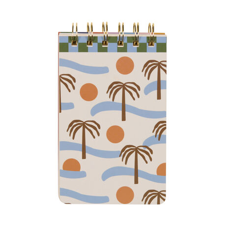 A DOPO NOT DEFTERİ PALMİYE 8,9x14,6 cm. - A DOPO PALM TWIN WIRE NOTEPAD