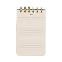 A DOPO NOT DEFTERİ PALMİYE 8,9x14,6 cm. - A DOPO PALM TWIN WIRE NOTEPAD - Thumbnail
