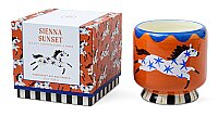 ADOPO AT SERAMİK KUTULU MUM SEİNNA SUNSET 226 gr. - ADOPO HORSE CERAMIC CANDLE SEINNA SUNSET - 2