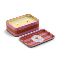 Paddywax - ADOPO METAL KUTULU MUM GÜNEŞ-ORANGE BLOSSOM 184 gr. – A DOPO SUN PRINTED TIN CANDLE-ORANGE BLOSSOM