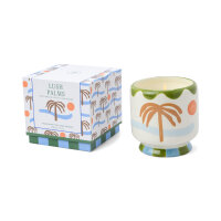 ADOPO SERAMİK KUTULU MUM PALMİYE-INCENSE&SMOKE 226 gr. - ADOPO PALM CERAMIC CANDLE-INCENSE&SMOKE BOXED