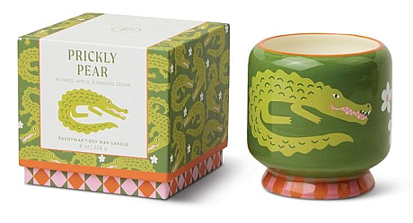 ADOPO TİMSAH SERAMİK KUTULU MUM PRICKLY PEAR 226 gr. - ADOPO CROCODILE CERAMIC CANDLE PRICKLY PEAR - 2