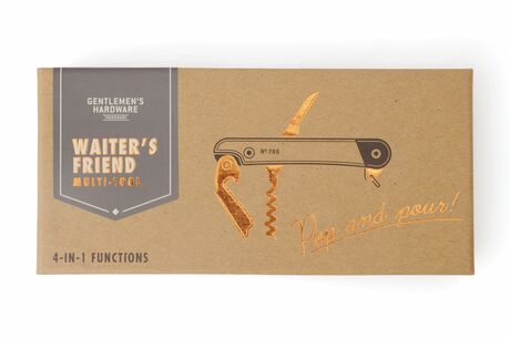 AHŞAP TİRBÜŞON - WAITER'S FRIEND - 4-in-1 - 2