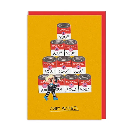 ANDY WARHOL - GREETING CARD (A6) - 1