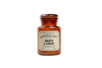 Paddywax - APOTHECARY CAM MUM - APOTHECARY GLASS JAR CANDLE AMBER&SMOKE 226 gr