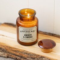 APOTHECARY CAM MUM - APOTHECARY GLASS JAR CANDLE AMBER&SMOKE 226 gr - Thumbnail