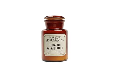 APOTHECARY CAM MUM - APOTHECARY GLASS JAR CANDLE - TOBACCO & PATCHOULİ 226 gr