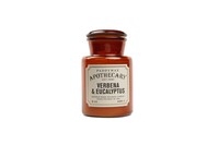 APOTHECARY CAM MUM - APOTHECARY GLASS JAR CANDLE - VERBENA & EUCALYPTUS 226 gr - Thumbnail