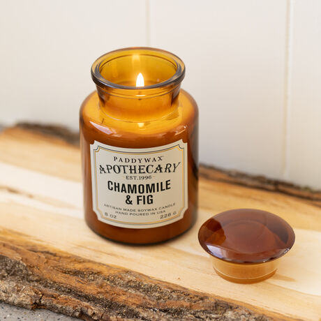 APOTHECARY CAM MUM CHAMOMILE & FIG 226 gr. - APOTHECARY GLASS JAR CANDLE CHAMOMILE & FIG