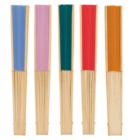 BAMBU YELPAZE YAZ 21 cm. (5 ÇEŞİT)- BAMBOO FAN SUMMER MIX - Thumbnail