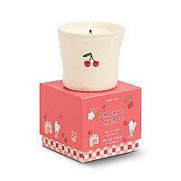 BISTRO VİŞNE KUTULU SERAMİK MUM SMOKED CHERRY 226 gr. - BISTRO CHERRY EMBOSSED CERAMIC CANDLE SMOKED CHERRY - 2