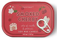 BISTRO VİŞNE TENEKE MUM SMOKED CHERRY 127 gr. - BISTRO CHERRY PRINTED TIN CANDLE SMOKED CHERRY - 1