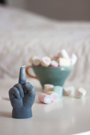 CANDLEHAND BABY F*CK YOU MUM GRİ