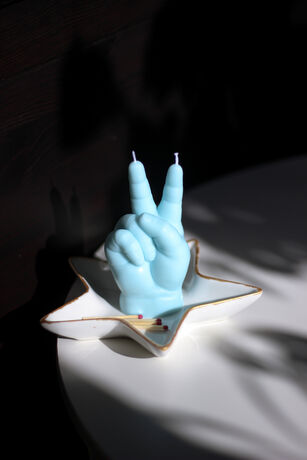 CANDLEHAND BABY PEACE MUM MAVİ