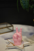 CANDLEHAND BABY PEACE MUM PEMBE - Thumbnail