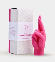 Candlehand - CANDLEHAND CROSSED FINGERS MUM PEMBE