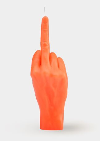 CANDLEHAND F*CK YOU MUM NEON TURUNCU
