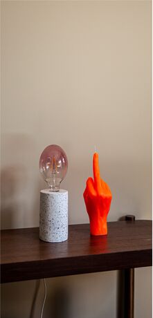 CANDLEHAND F*CK YOU MUM NEON TURUNCU