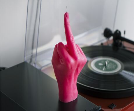 CANDLEHAND F*CK YOU MUM PEMBE