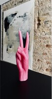 CANDLEHAND PEACE MUM PEMBE - Thumbnail