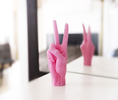 CANDLEHAND PEACE MUM PEMBE
