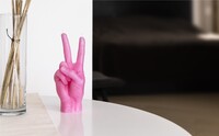 CANDLEHAND PEACE MUM PEMBE - Thumbnail