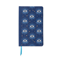 Designworks Ink - CELESTIAL BOOKCLOTH JOURNAL - STARRY EYED (FSC MIX CREDIT)