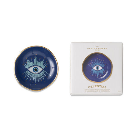 CELESTIAL CERAMIC TRINKET DISH - STARRY EYED