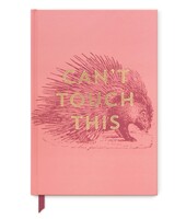 CİLTLİ GÜNLÜK 21,6x14,61 cm. - VINTAGE SASS HARDCOVER JOURNAL CAN'T TOUCH THIS - Thumbnail