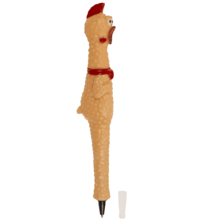 CİYAKLAYAN TAVUK KALEM 18,5 cm. - PEN SCREAMING CHICKEN - 2