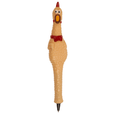 CİYAKLAYAN TAVUK KALEM 18,5 cm. - PEN SCREAMING CHICKEN - 3