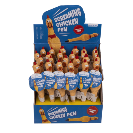 CİYAKLAYAN TAVUK KALEM 18,5 cm. - PEN SCREAMING CHICKEN - 4