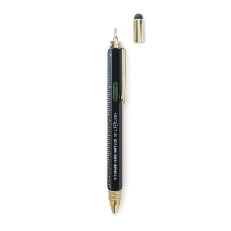 DESIGNWORKS INK ÇOK FONKSİYONLU TÜKENMEZ KALEM SİYAH - STANDARD ISSUE BLACK TOOL PEN