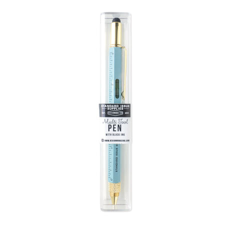 DESIGNWORKS INK ÇOK FONKSİYONLU TÜKENMEZ KALEM MAVİ - STANDARD ISSUE BLUE TOOL PEN