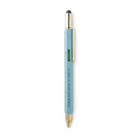 DESIGNWORKS INK ÇOK FONKSİYONLU TÜKENMEZ KALEM MAVİ - STANDARD ISSUE BLUE TOOL PEN - Thumbnail