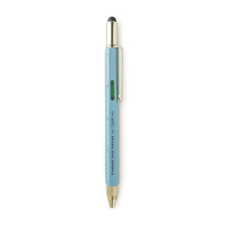 DESIGNWORKS INK ÇOK FONKSİYONLU TÜKENMEZ KALEM MAVİ - STANDARD ISSUE BLUE TOOL PEN