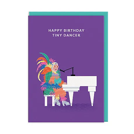 ELTON JOHN - GREETING CARD (A6) - 1