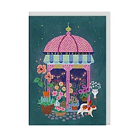 FLOWER MARKET - GREETING CARD