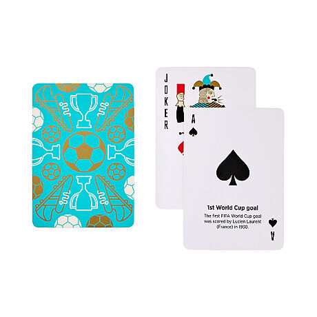 FUTBOL TEMALI OYUN KAĞIDI - FOOTBALL THEMED PLAYING CARDS - 1