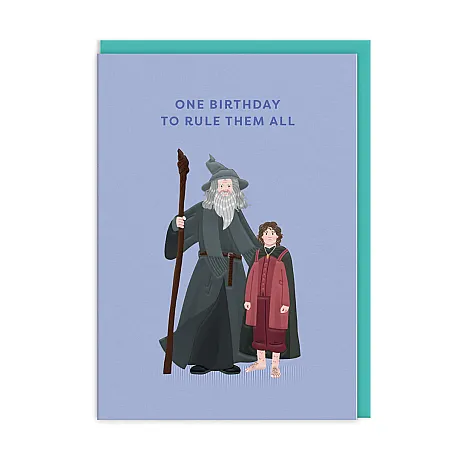 GANDALF AND FRODO - GREETING CARD (A6) - 1