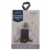 GENTLEMEN'S HARDWARE LIGHTNING ŞARJ KABLOSU ANAHTARLIK-KEYCHAIN CHARGING - Thumbnail