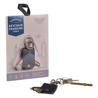 GENTLEMEN'S HARDWARE LIGHTNING ŞARJ KABLOSU ANAHTARLIK-KEYCHAIN CHARGING - Thumbnail